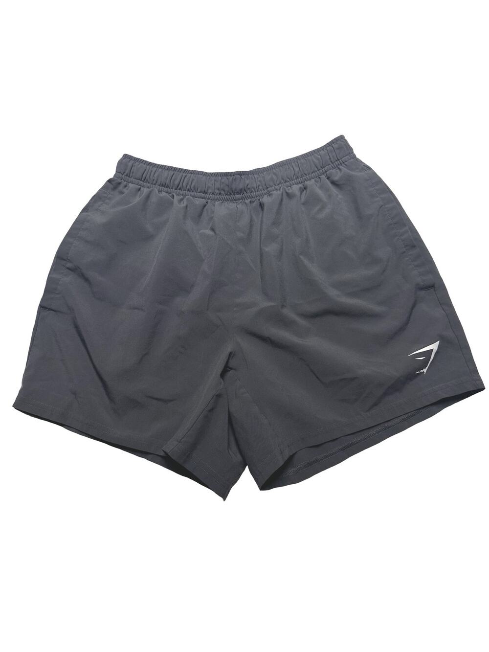 Gymshark Charcoal Gray Elastic Waist w/ Drawstring Training Short XS